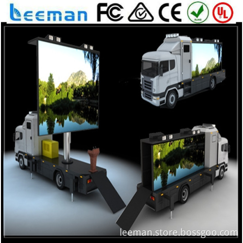 led display vehicle screen Leeman 2015 shenzhen besd led display